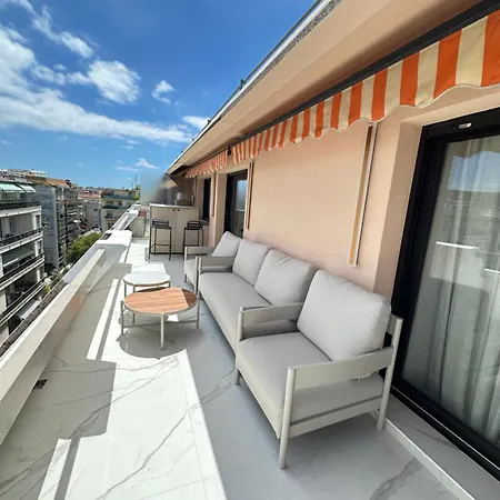 Terrasse 20m2 T2 Etoile - Hyper Centre Carre D'or *